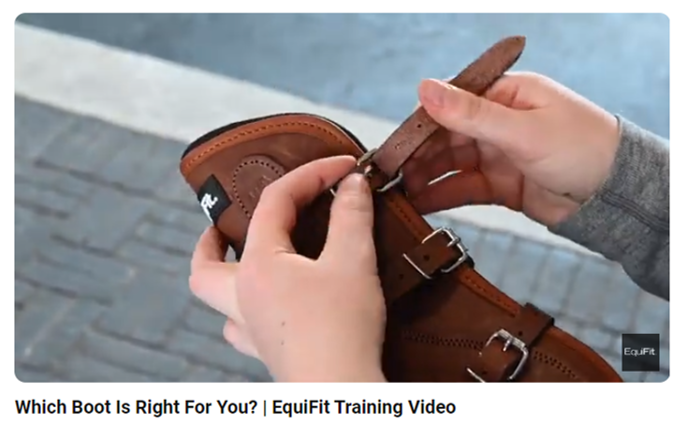 Which Boot Is Right For You? | EquiFit Training Video